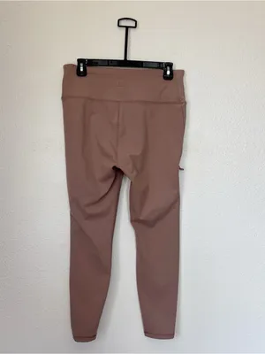 Avalanche Solid Dusty Pink Leggings thumbnail 4