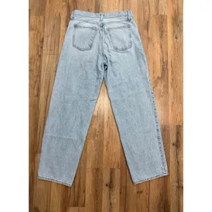 Universal Threads 90s Baggy Jeans‎ Light Wash High Rise Straight Mom Denim 4/27 thumbnail 3
