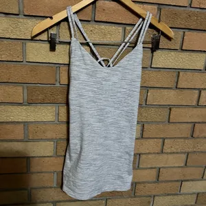 Lululemon Create Your Calm Tank Wee Are From Space Nimbus Battleship Size 4 thumbnail 3
