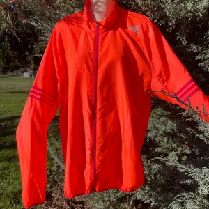 Adidas Women's Bright orange Windbreaker thumbnail 1
