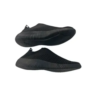 Womens Black Knit Slip On Sneakers Size 39 US 8.5 Sock Walking Shoes thumbnail 3
