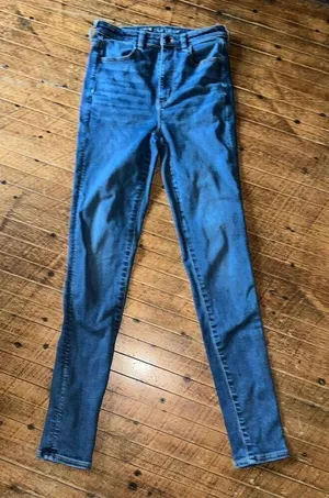 American Eagle highest rise jeggings normcore 6 long jeans thumbnail 1