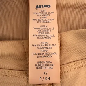 SKIMS Swim Zip Front Sleeveless One Piece Swimsuit Ochre Tan Neutral Small S thumbnail 7