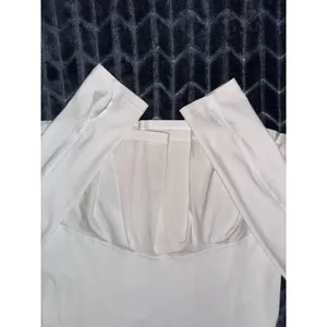 Lululemon Women's White Look Ahead Run Long Sleeve Size 6 thumbnail 5