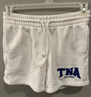 Aritzia TNA Sweatfleece Boyfriend Fit Logo Sweat Shorts thumbnail 1
