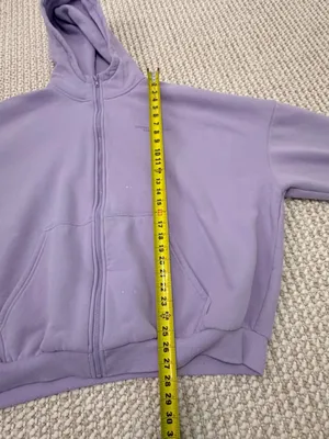 COMFRT Pastel collection Zip Hoodie size 2X lavender thumbnail 4