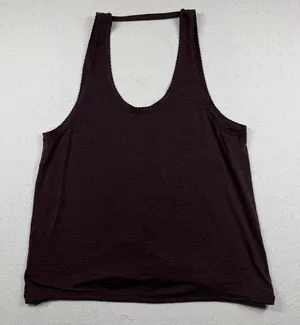 Lululemon Open Back Racerback Tank Top Purple Size 6 thumbnail 1