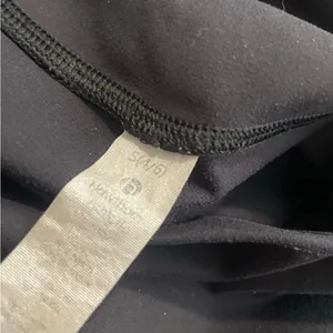 Black High-Waist Performance Leggings thumbnail 3