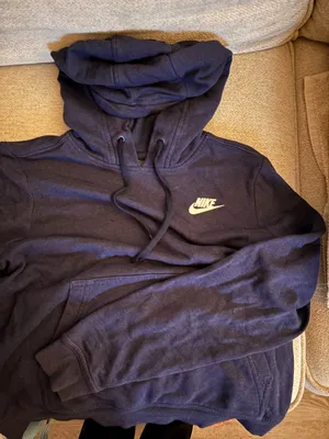 Nike Navy Blue Hoodie thumbnail 1
