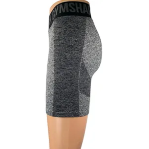 Gymshark Flex Women's Gray Gym Fitness Athletic Activewear Biker Shorts Size S thumbnail 2