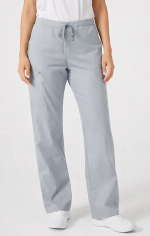 EUC FIGS Yola Cargo Scrub Pants | Slate Blue Women's Small Tall thumbnail 1