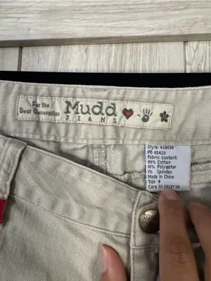 y2k mudd jeans capri - size 9 thumbnail 2