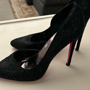 Heels Chic Black and Pink Embellished Heels-charlotte russe/no flaws-clean! 9 thumbnail 8