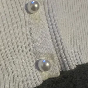 Milk & Honey Knitwear Sweater Top with Pearl Faux Buttons, Size Large thumbnail 3