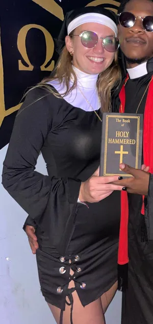 Nun Costume Black thumbnail 1