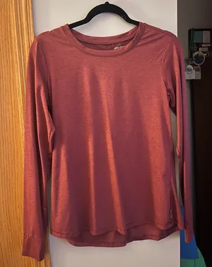 Eddie Bauer Long Sleeve Workout Top thumbnail 1