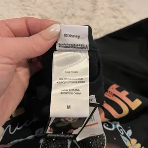 NWT Disney Mickey Mouse Forever True Black Womens Sweatshirt MEDIUM Rhinestone thumbnail 7