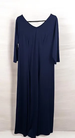Jessica London Navy Maxi Dress Plus Size 16W thumbnail 1