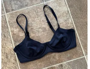 Skims Fits Everybody Unlined Demi Bra Size 32B Onyx thumbnail 3