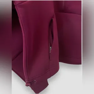 Nike Dri-FIT Prima Women's 1/2-Zip Training Top Size Medium Plum Pullover NWT thumbnail 6