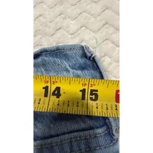 Gap 1969 Relaxed Straight Mid Rise Light Wash Blue Denim Jeans 29 8R 4437 thumbnail 6