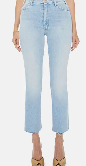 MOTHER The hustler ankle fray jeans size 29 in lost art thumbnail 1