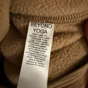 Beyond Yoga Tan Fleece Hoodie thumbnail 6