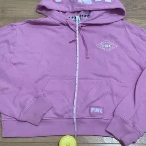 Victoria's Secret Pink Cropped Hoodie‎ size XS thumbnail 6