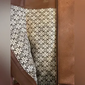 Tory Burch‎ women’s Brown Leather Logo Knee Length Boots Size 9 thumbnail 15