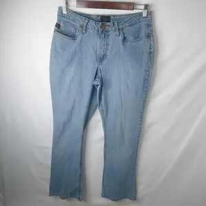 Lee Riders 5/6 30x30 Boot Stretch Light Wash Jeans thumbnail 10