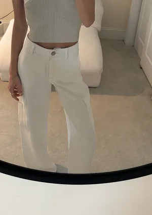 Aritzia Wilfred White Pants thumbnail 2