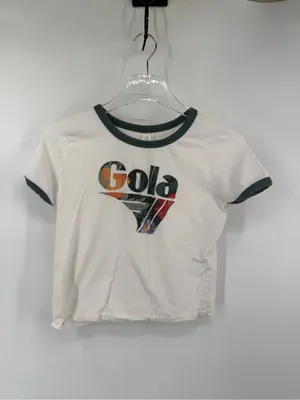 Gola x Anthropologie Cotton Ringer Graphic Tee size small thumbnail 2