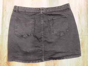 Black denim skirt Size 18 thumbnail 2