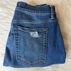 PacSun Perfect Fit Medium Indigo Wash Distressed/ Destroyed Jeggings Size 25 thumbnail 12