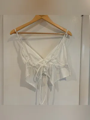 Princess Polly After Party White Skirt Set. Size: 10. thumbnail 5