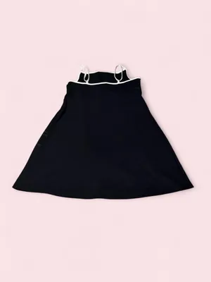 wild fable Black Mini Dress with White Trim thumbnail 2