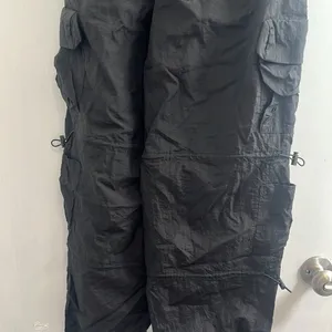Black joggers size XS 100% nylon thumbnail 5