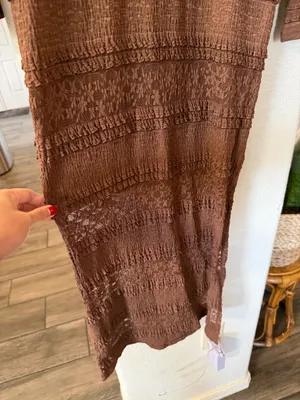 Boho Lace Maxi Boutique Dress thumbnail 2