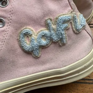Converse Golf le Fleur‎ Chuck 70 High Top Pink Chenille 167478C Mens 6 Womens 8 thumbnail 5