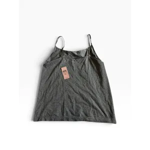 Ann Taylor Camisole MP‎ Silver Metallic Shimmer Adjustable Strap Tank Top thumbnail 2