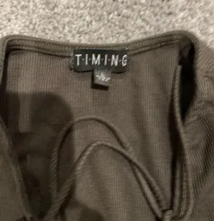 Dark Green Tie Long Sleeve Shirt thumbnail 2