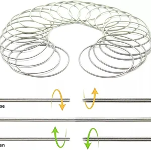 NEW‎ 2 mm Gold Plated Stainless Steel 316L Stackable Guitar String Bracelets thumbnail 14