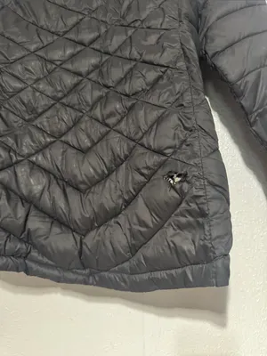 ZeroXposur Black Hooded Quilted Puffer Jacket Coat XL thumbnail 6