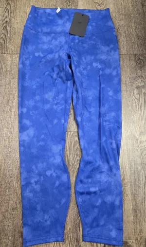 Fabletics NWT Define PowerHold High-Waisted 7/8 Legging Admiral Blue Solar Dye M thumbnail 1