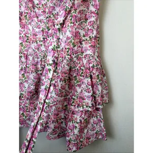 Hello Molly ruffled out pink mini dress XL women 10 victorian romantic sexy NWT thumbnail 9