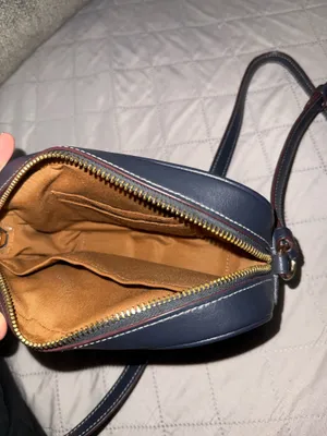 Coach Mini Jamie Camera Bag in Navy Blue thumbnail 7