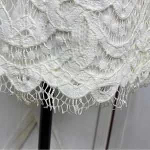 Alexia Admor Lace‎ Front Bell Sleeve Sheath Dress Small Ivory White Half Sleeve thumbnail 7