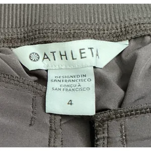 ATHLETA‎ Brooklyn Ankle Athletic Packable Pants Gray Size 4 thumbnail 6