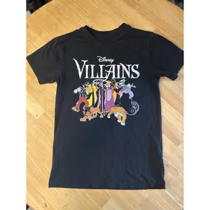 Disney Villains Graphic T Shirt Black Adult Large Short Sleeve Halloween Tee thumbnail 5