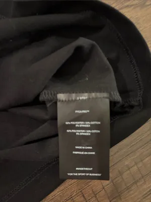 Cuts Clothing Almost Friday Black Tee Sz S thumbnail 5